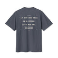 DEMASI off-record-01 — heavy, Faded Indigo, back; COPY13 verified native supplier mockup