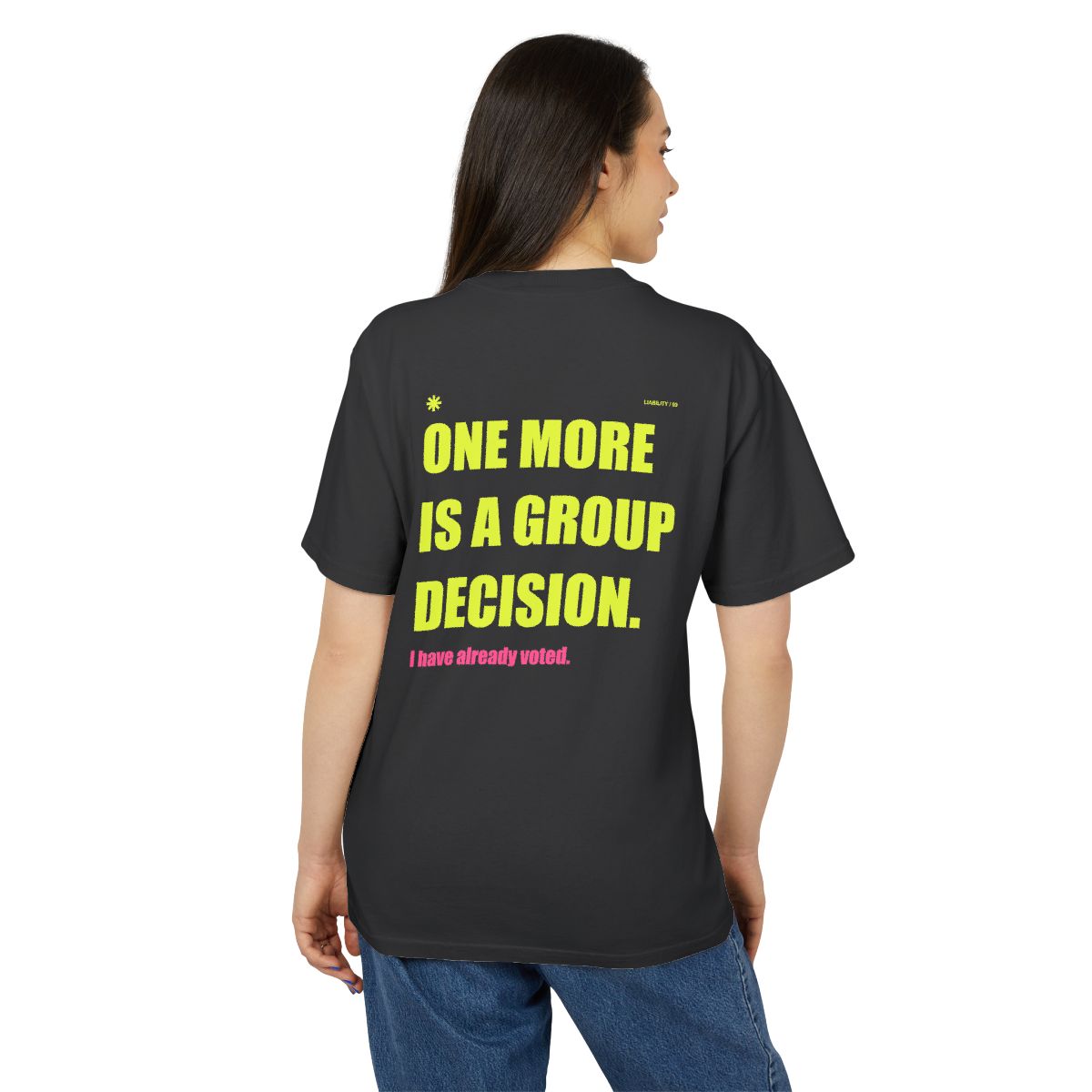 DEMASI liability-03 — heavy, Faded Black, person back; supplier model preview